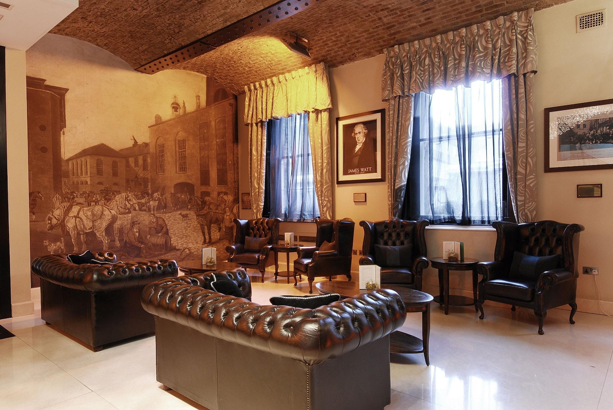 Montcalm Brewery, London City Екстер'єр фото The Club Lounge at the hotel